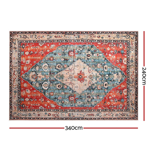Artiss Floor Rug 240X340cm Large Washable Area Rug Modern Living Room Carpet Mat Awezingly