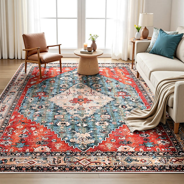 Artiss Floor Rug 240X340cm Large Washable Area Rug Modern Living Room Carpet Mat Awezingly