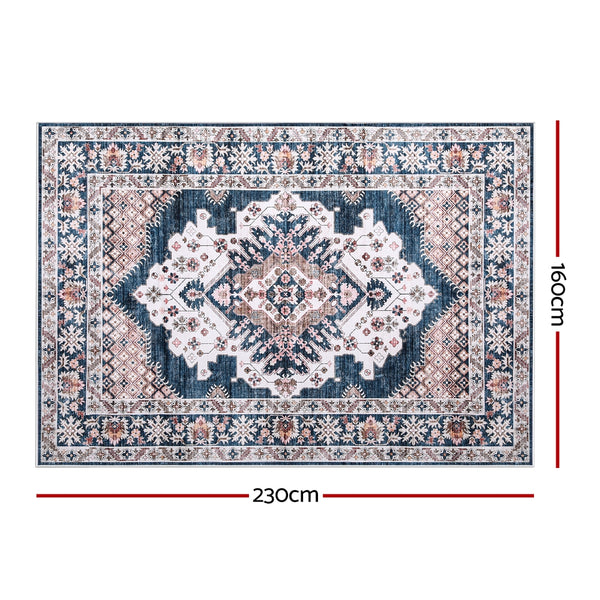 Artiss Floor Rug 160X230cm Large Washable Persian Area Rug Living Room Carpet Awezingly
