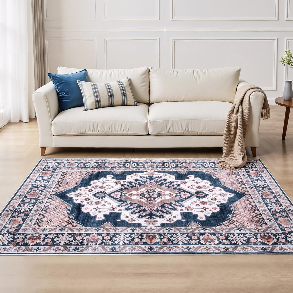Artiss Floor Rug 160X230cm Large Washable Persian Area Rug Living Room Carpet Awezingly