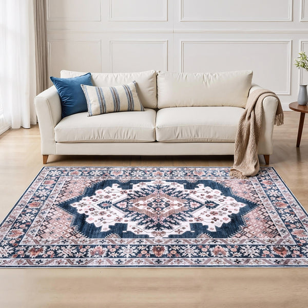 Artiss Floor Rug 160X230cm Large Washable Persian Area Rug Living Room Carpet Awezingly