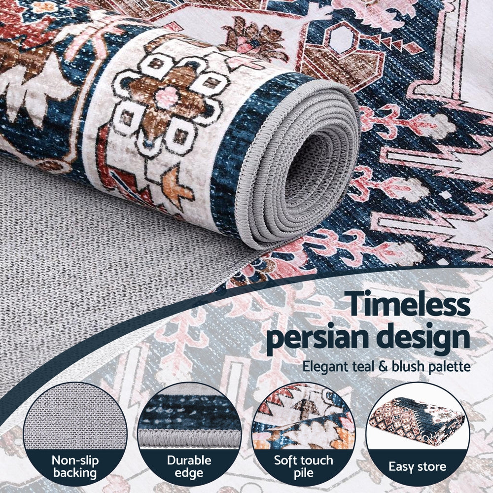 Artiss Floor Rug 240x340cm Large Washable Persian Area Rug Living Room Carpet Awezingly