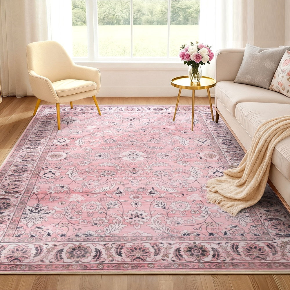 Artiss Floor Rug 200X290cm Large Washable Area Rug Vintage Living Room Carpet Artiss