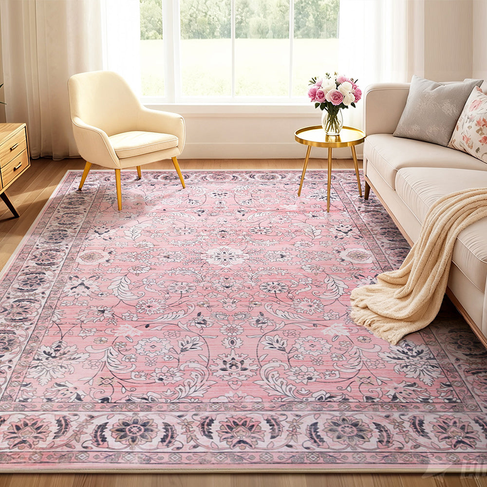 Artiss Floor Rug 240X340cm Large Washable Area Rug Vintage Living Room Carpet Artiss