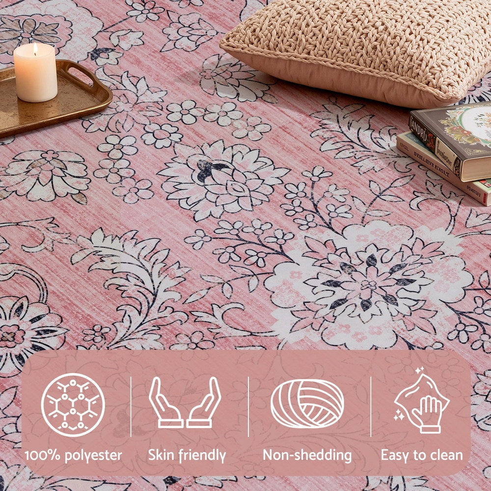 Artiss Floor Rug 240X340cm Large Washable Area Rug Vintage Living Room Carpet Artiss