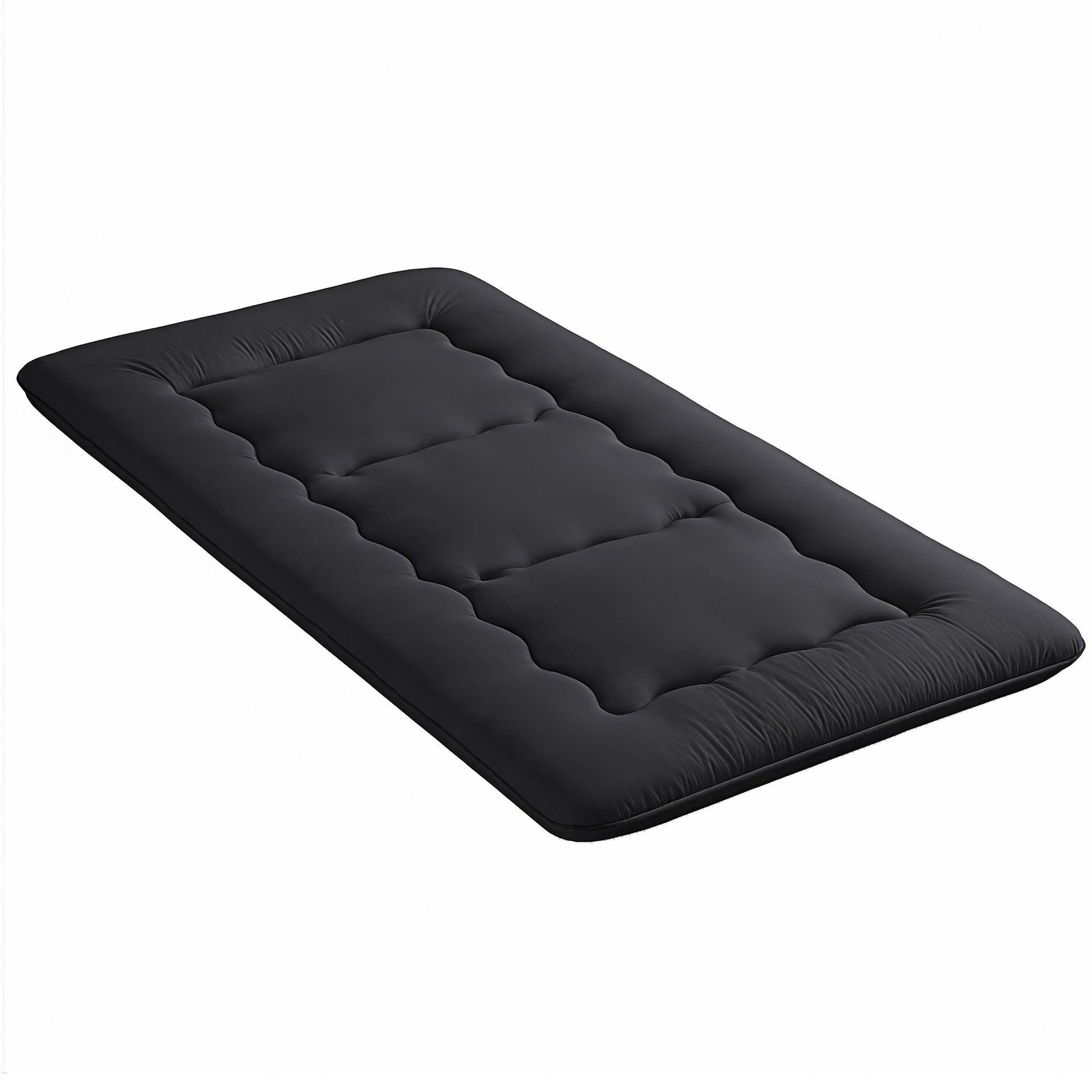 Giselle Bedding 10cm Japanese Floor Mattress Foldable Futon Mattress Washable Cover Straps Awezingly