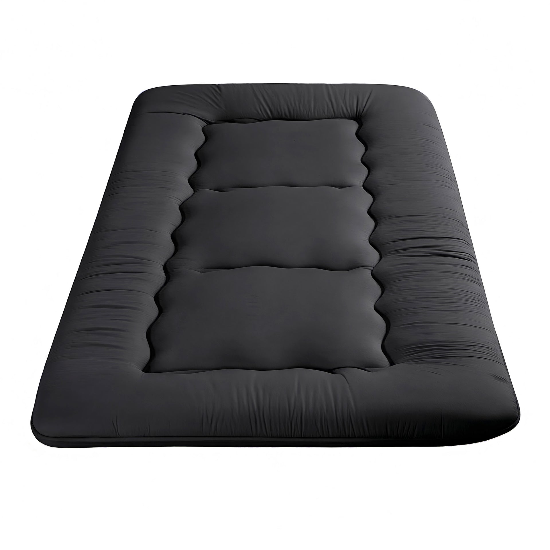 Giselle Bedding 10cm Japanese Floor Mattress Foldable Futon Mattress Washable Cover Straps Awezingly
