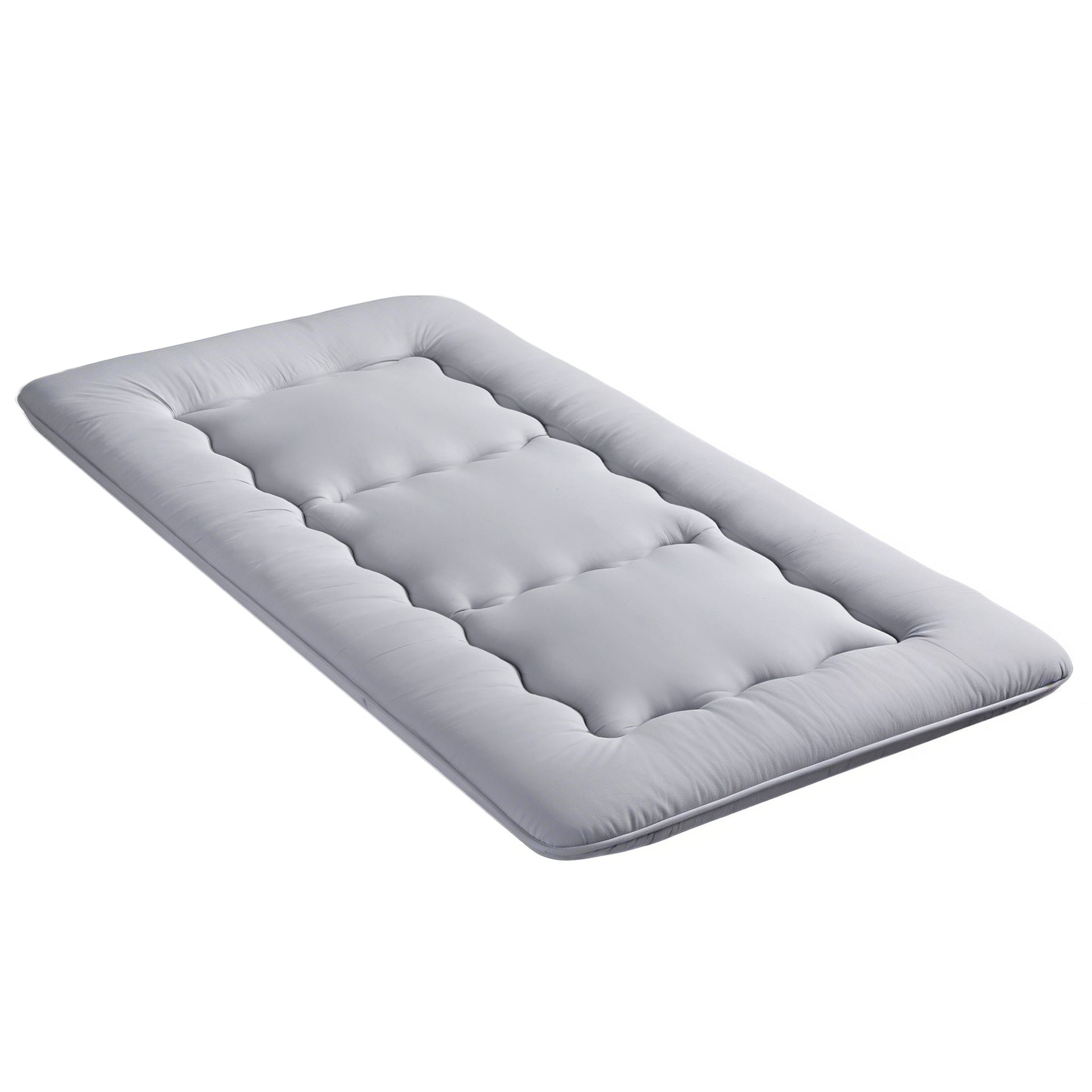 Giselle Bedding 10cm Japanese Floor Mattress Foldable Futon Mattress Washable Cover Straps Awezingly