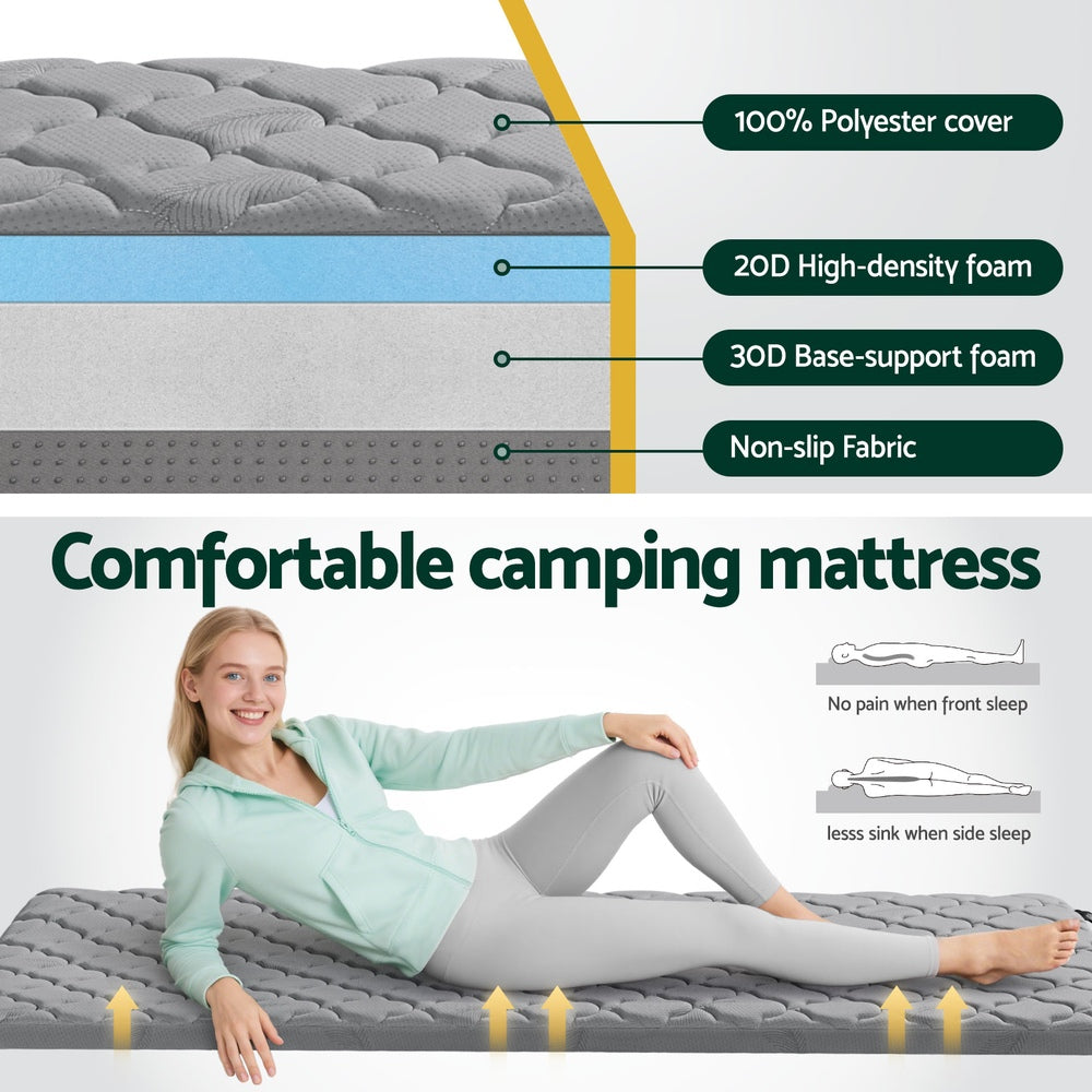 Giselle Bedding Single Foldable Mattress Camping Mat Giselle Bedding