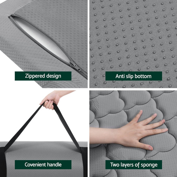 Giselle Bedding Single Foldable Mattress Camping Mat Giselle Bedding