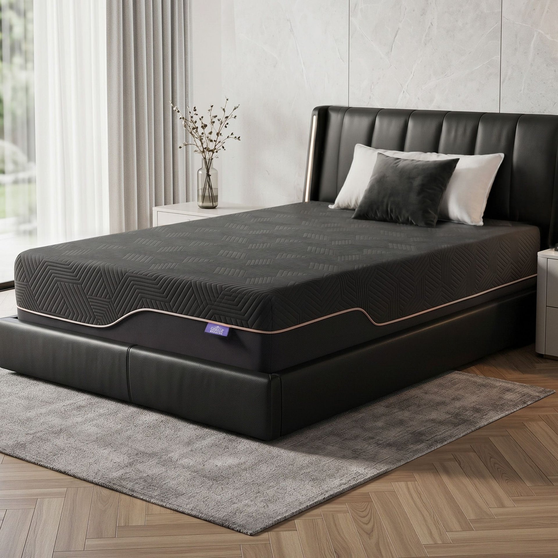 Giselle Single Cooling Memory Foam Mattress Medium Firm with Gel Comfort 30cm Giselle Bedding