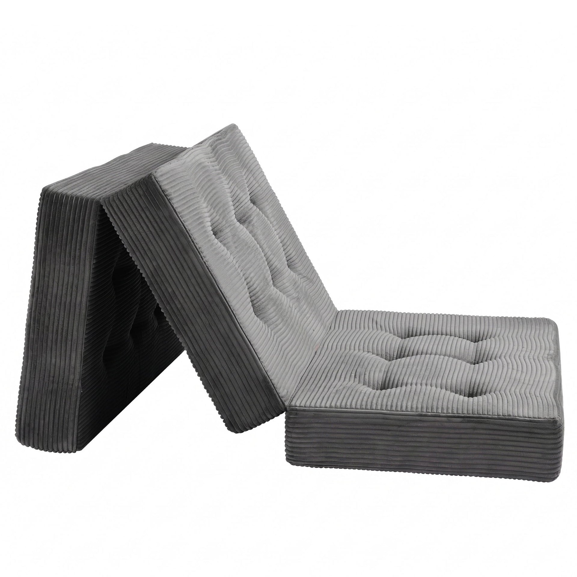 Giselle Single Folding Mattress 15cm Foldable Foam Portable Guest Sofa Bed Camping Mat Awezingly