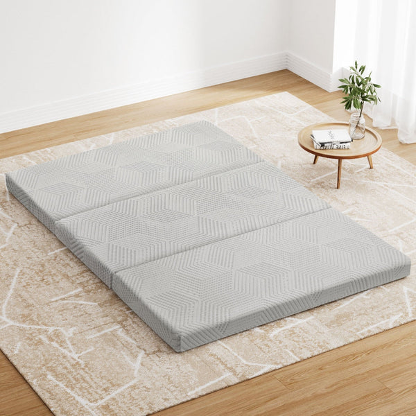 3-Foldable Mattress Giselle Folding Foam Double Awezingly