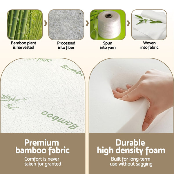 Giselle Foldable Mattress Folding Foam Mattresses Bamboo Double Giselle Bedding