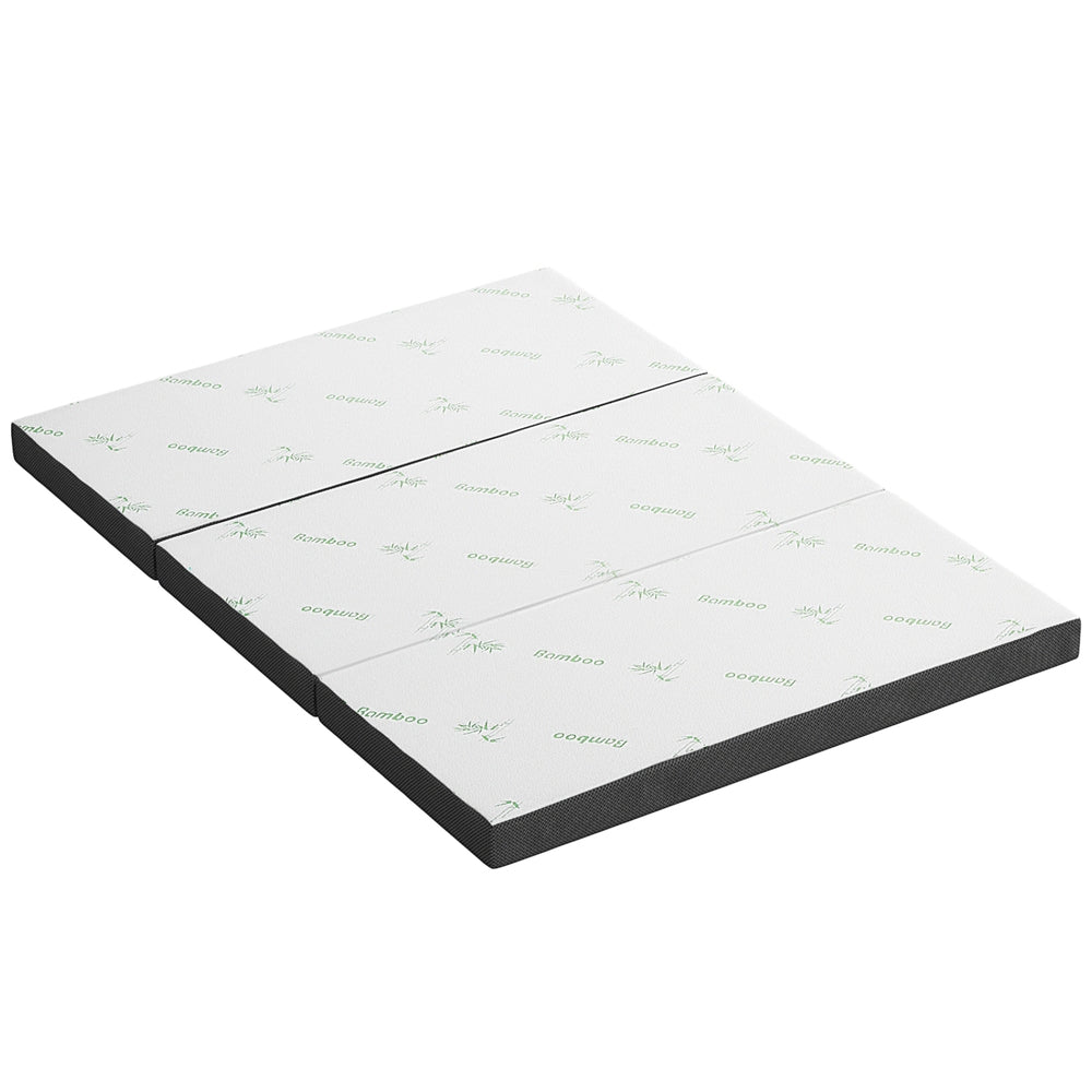 Giselle Bedding Foldable Mattress Folding Foam Double Bamboo Awezingly