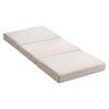Giselle Bedding Foldable Mattress Fleece Portable 3-fold Folding Foam Mattresses