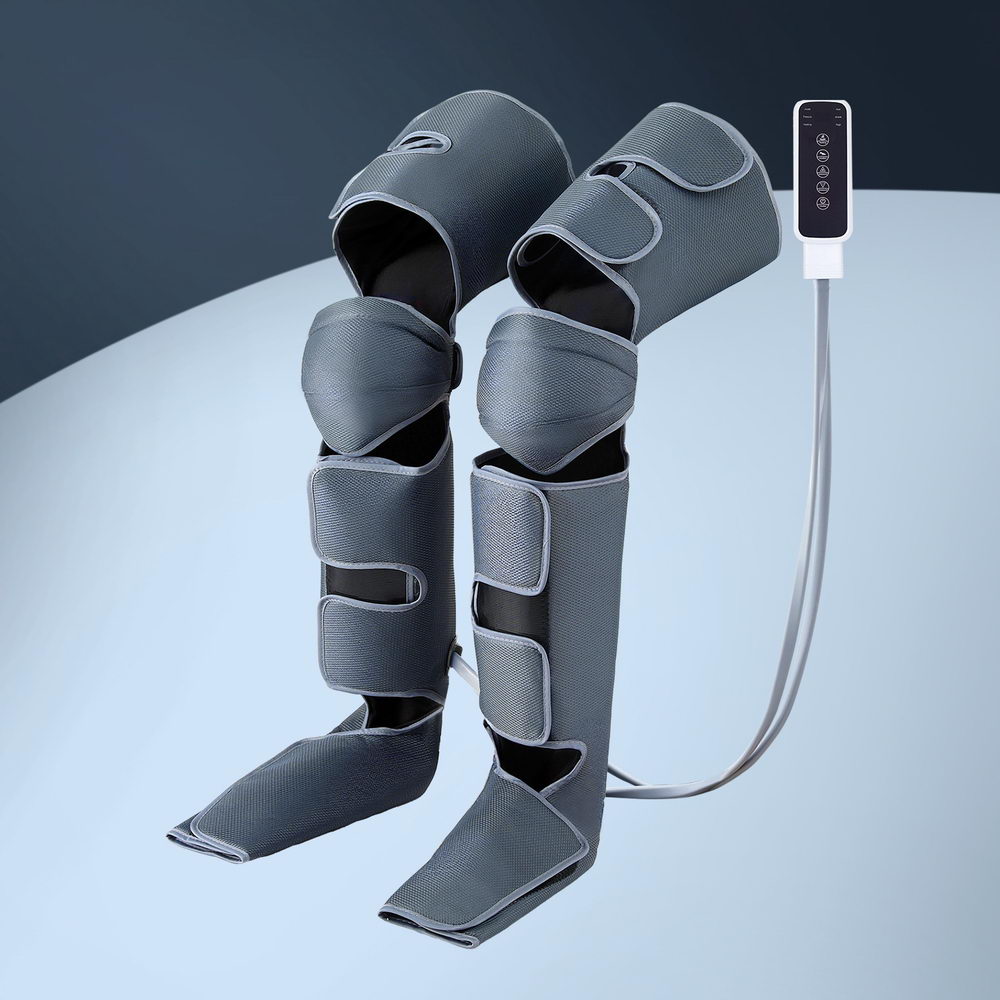 Livemor Foot Massager Leg Knee Massager with Air Compression 3 Massage Modes Heating Awezingly
