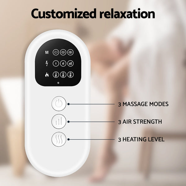 Livemor Leg Massager Heated Air Compression Calf Relaxation Livemor