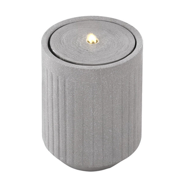 Gardeon Solar Fountain Water Feature Outdoor Fountain LED Lights Beige Awezingly