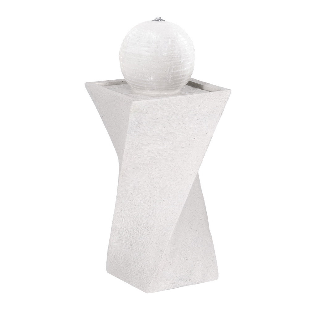 Gardeon Solar Fountain Water Feature Bird Bath Outdoor Garden LED Lights Ball 85CM Gardeon