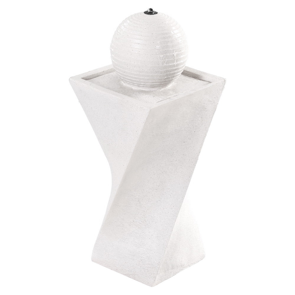 Gardeon Solar Fountain Water Feature Bird Bath Outdoor Garden LED Lights Ball 85CM Gardeon