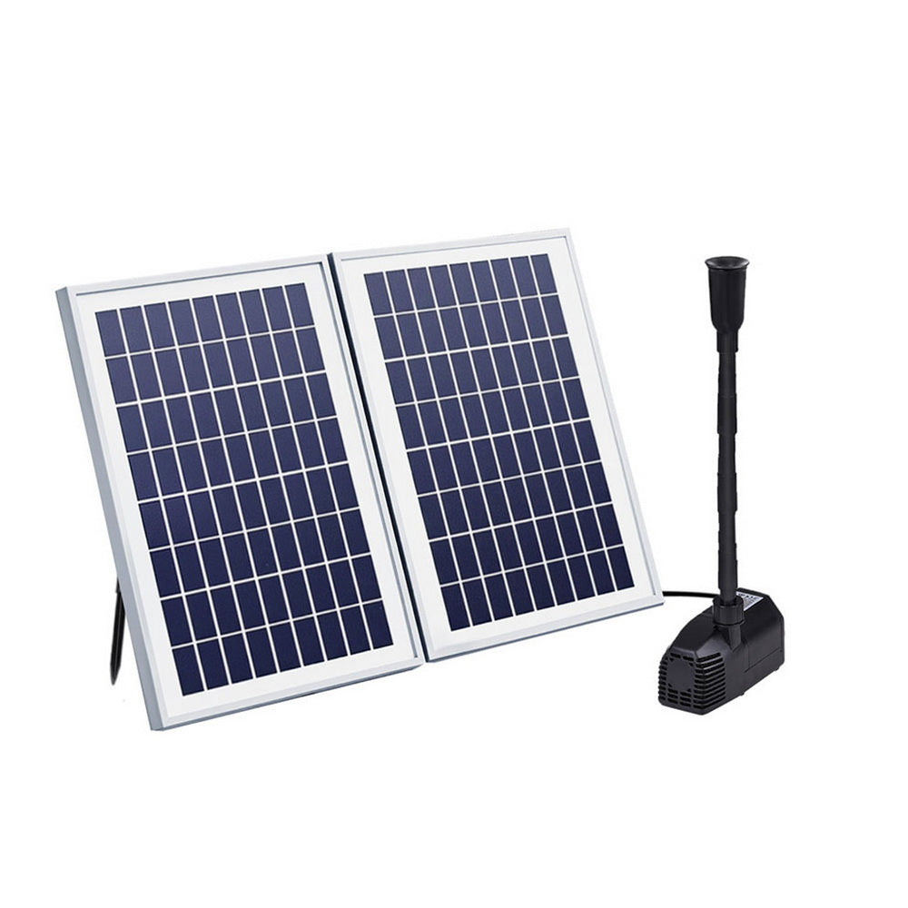 Gardeon Solar Pond Pump Submersible Water Fountain Kit with 2 Panels 1600L/H Gardeon