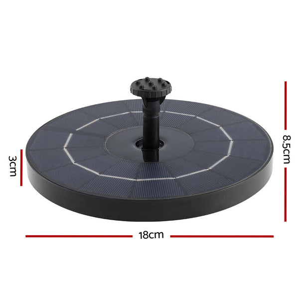 Gardeon Floating Solar Pond Water Fountain Pump Submersible Fountains 250L/H Gardeon