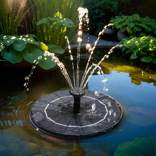 Gardeon Floating Solar Pond Water Fountain Pump Submersible Fountains 250L/H Gardeon