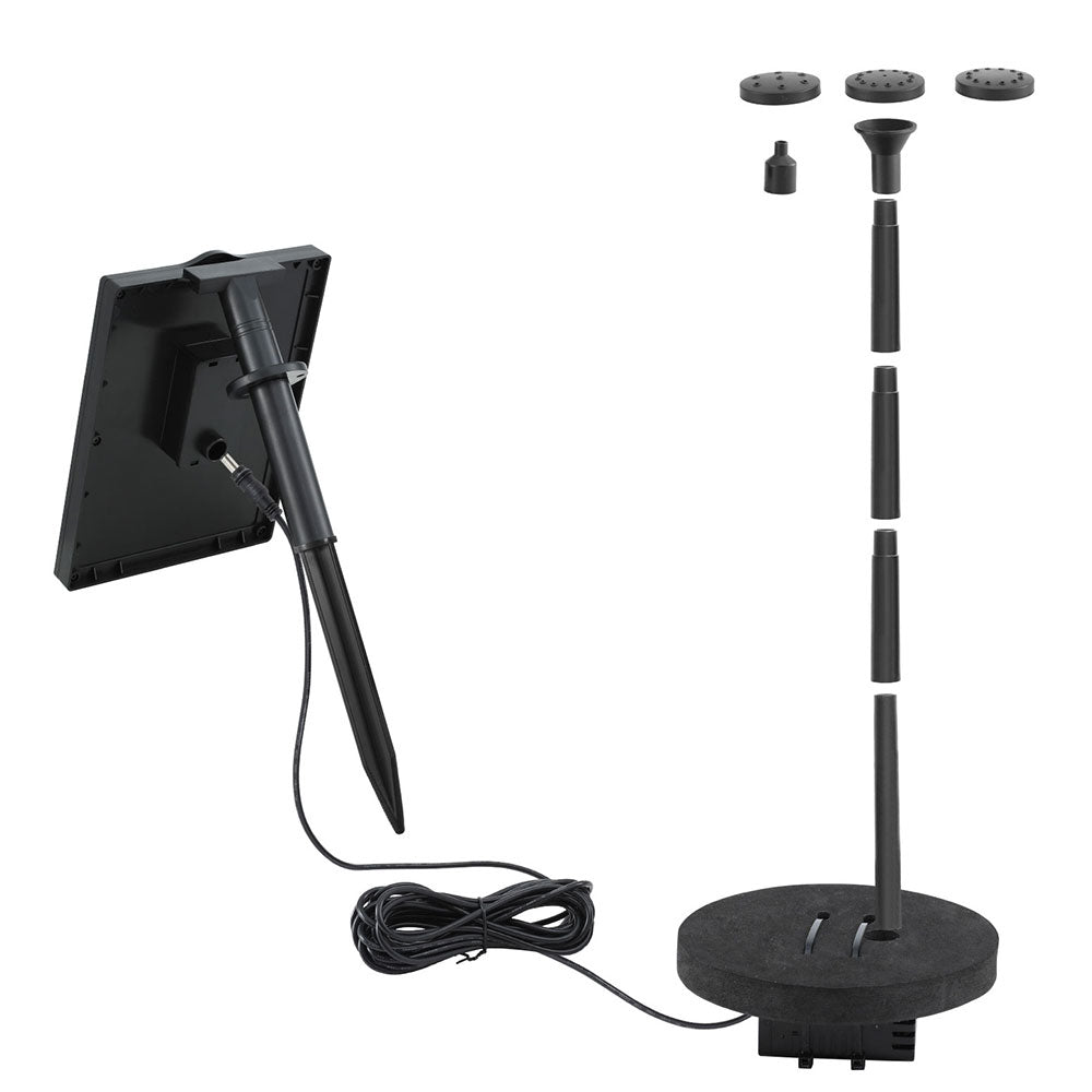 Gardeon Solar Pond Pump Water Fountain Submersible Floating Bird Bath 190L/H Gardeon