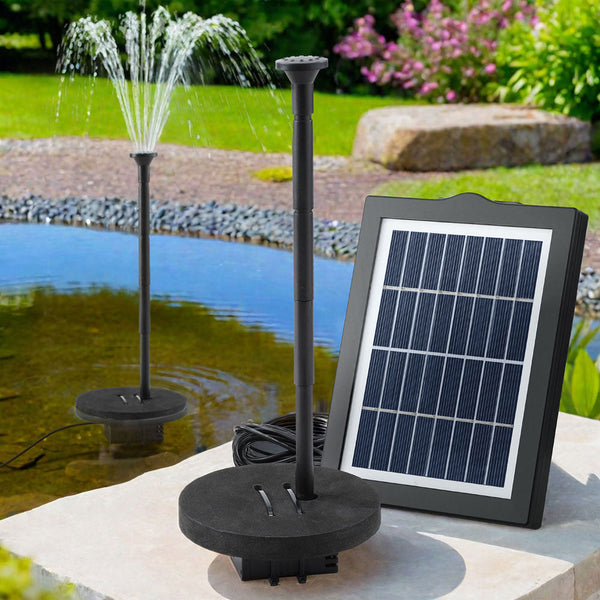 Gardeon Solar Pond Pump Water Fountain Submersible Floating Bird Bath 190L/H Gardeon