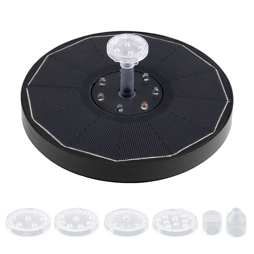 Gardeon Floating Solar Pond Water Fountain Pump Outdoor Fountains LED Light Gardeon
