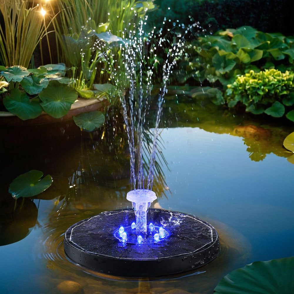 Gardeon Floating Solar Pond Water Fountain Pump Outdoor Fountains LED Light Gardeon