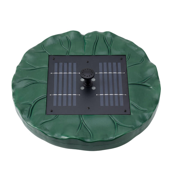 Gardeon Solar Fountain Pumps Bird Bath Floating Lotus Desig Water Feature 31cm Awezingly