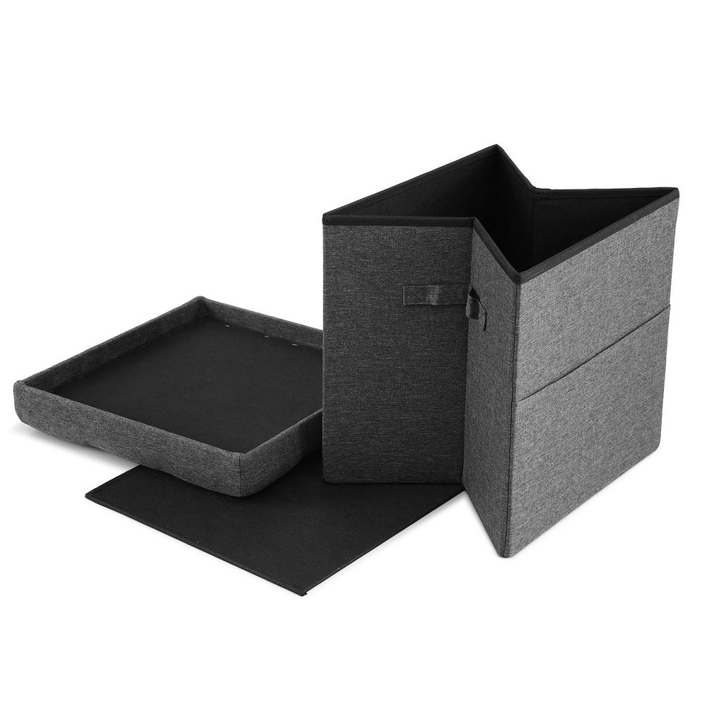 Artiss Storage Ottoman Rest Foot Stool Foldable Awezingly
