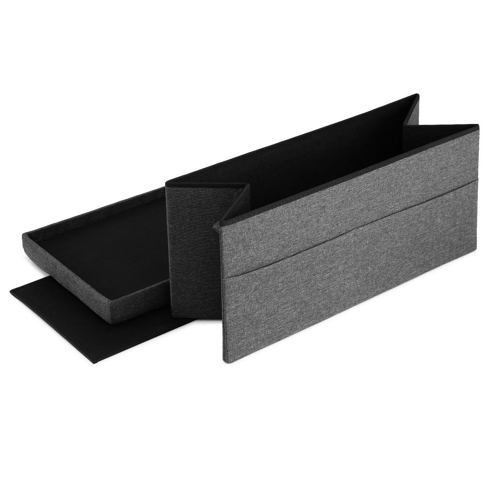 Artiss Storage Ottoman Foot Stool Rest Foldable Awezingly