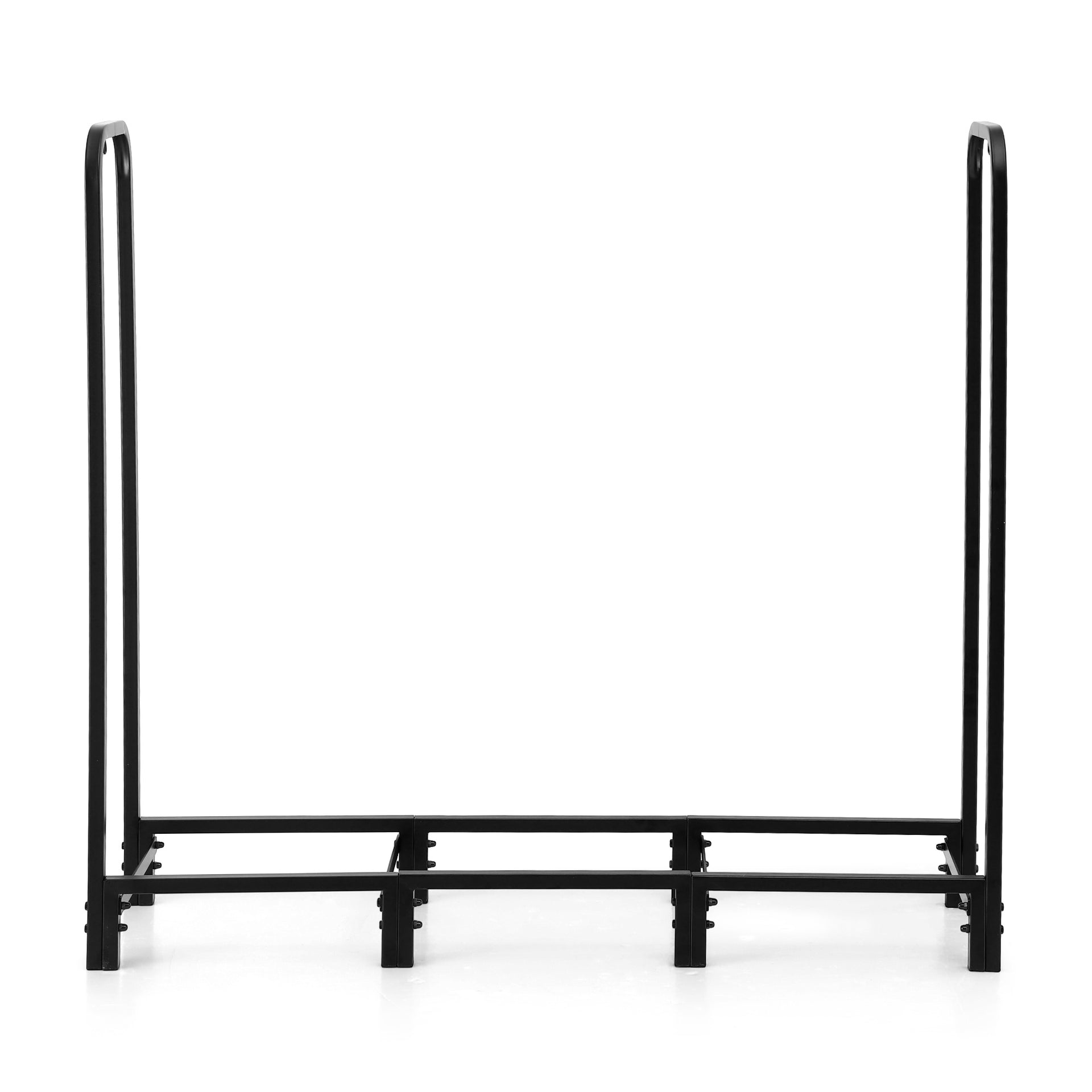 Gardeon Firewood Rack 120cm Wood Rack 3 Sizes Firewood Storage with Tools Black Gardeon