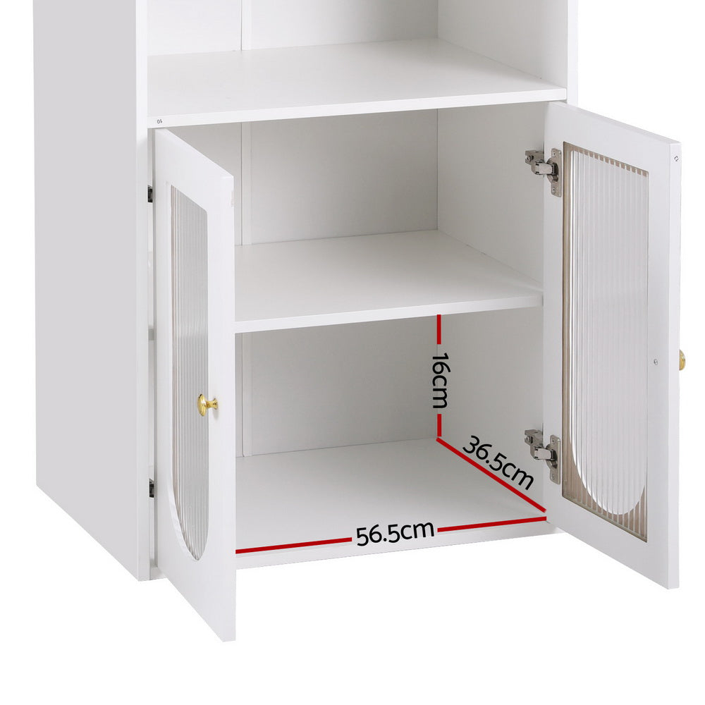 Artiss Bar Table Storage Cabinet Dining Wine Rack Home Office Desk Extendable Artiss