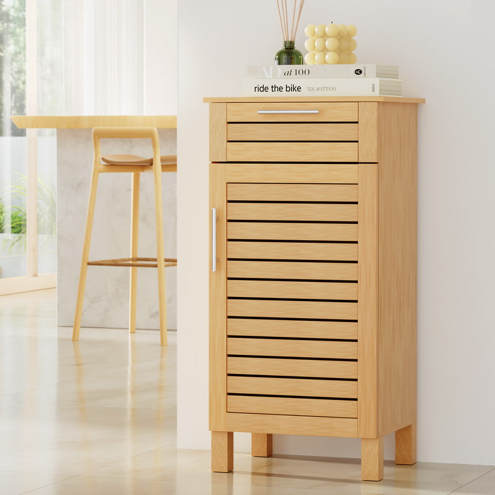 Artiss Bathroom Cabinet Storage 90cm wooden JILL Artiss