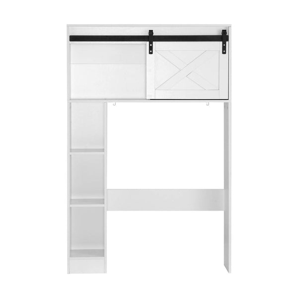Artiss Bathroom Cabinet Over the Toilet Storage Organiser Laundry Shelf 128cm Artiss