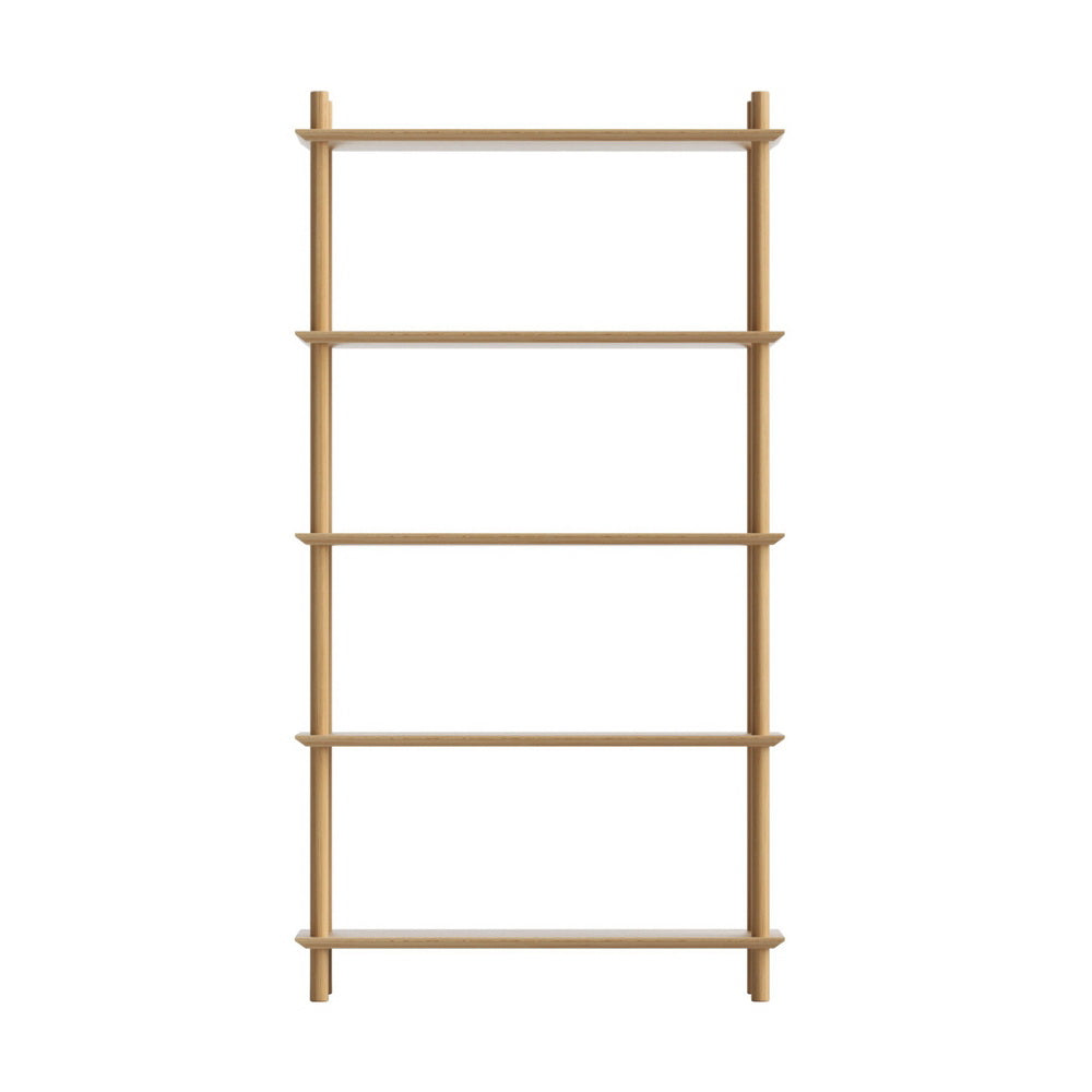 Artiss Bookshelf 5 Tiers Bookcase Display Shelves Wooden Storage Stand Rack Pine Awezingly