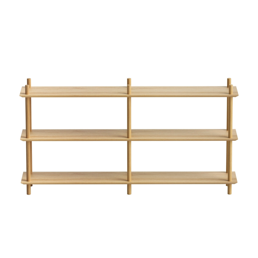 Artiss Bookshelf 3 Tiers Bookcase Display Shelves Wooden Storage Stand Rack Pine Awezingly