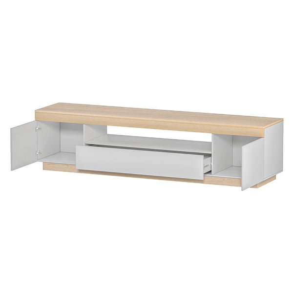 Artiss TV Cabinet Entertainment Unit Stand Storage Drawer Shelf 180cm White Wood Artiss