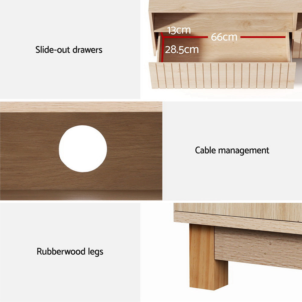Artiss TV Cabinet Entertainment Unit Stand 150CM Artiss