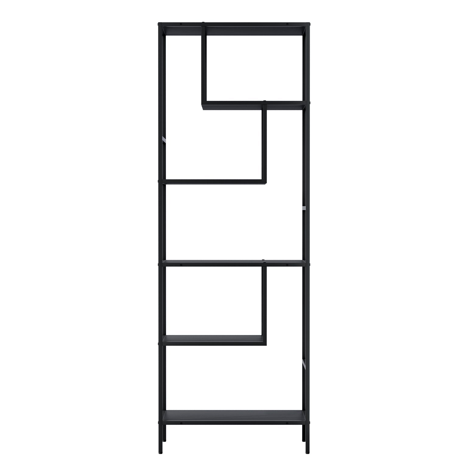 Artiss Bookshelf 5 Tiers RHYS Black Artiss