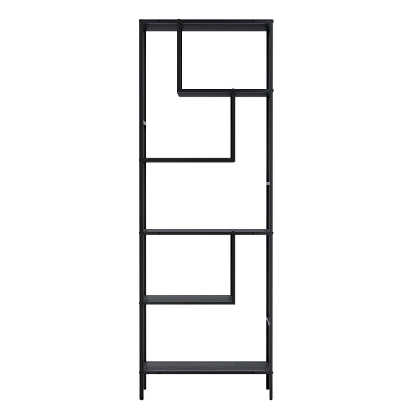 Artiss Bookshelf 5 Tiers RHYS Black Artiss