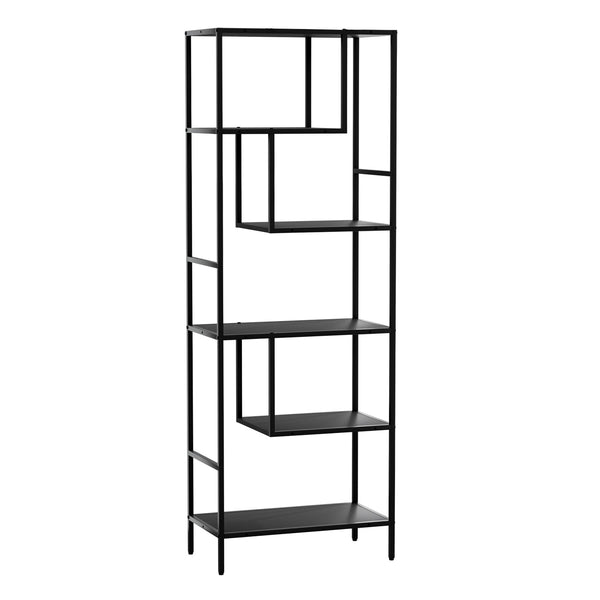 Artiss Bookshelf 5 Tiers RHYS Black Artiss