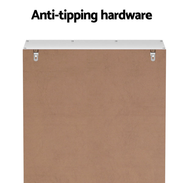 Artiss Shoe Rack 12-tier 36 Pairs Storage White Artiss