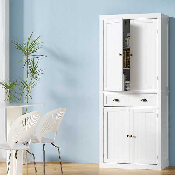 Artiss Buffet Sideboard Cupboard Cabinet White Artiss