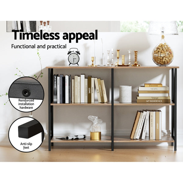 Artiss Console Table Hallway Sofa Table Entry Desk Retro Metal Display Furniture Artiss