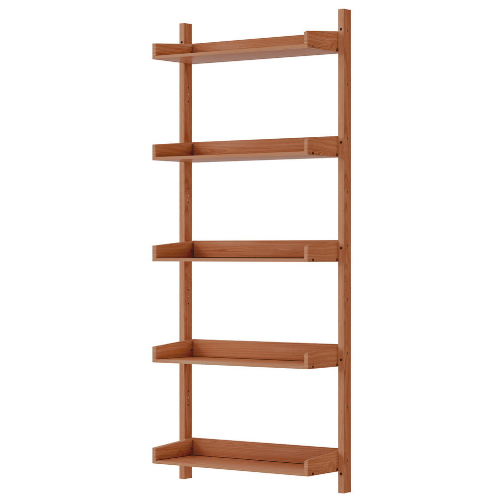 Artiss Bookshelf Floating Shelf  CAPIZ Oak Artiss